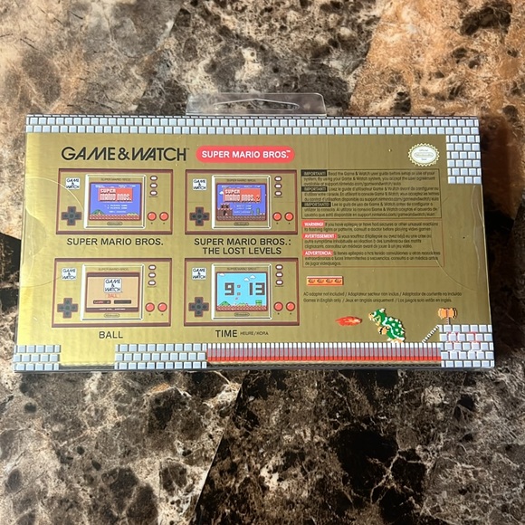 Nintendo Game and Watch Super Mario Bros Color Screen Handheld Console - Picture 2 of 2